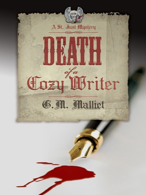 Death of a Cozy Writer (eBook): St. Just Mystery Series, Book 1